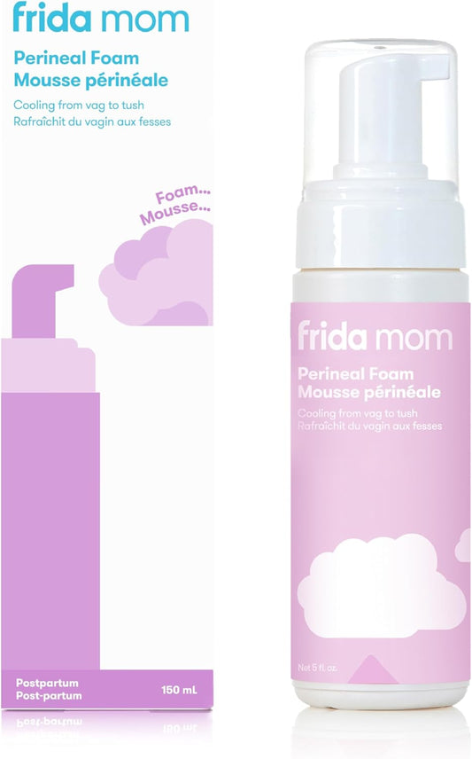 Witch Hazel Perineal Healing Foam for Postpartum Care, Cooling Pain Relief and Hemorrhoid Treatment, 5 Fl Oz