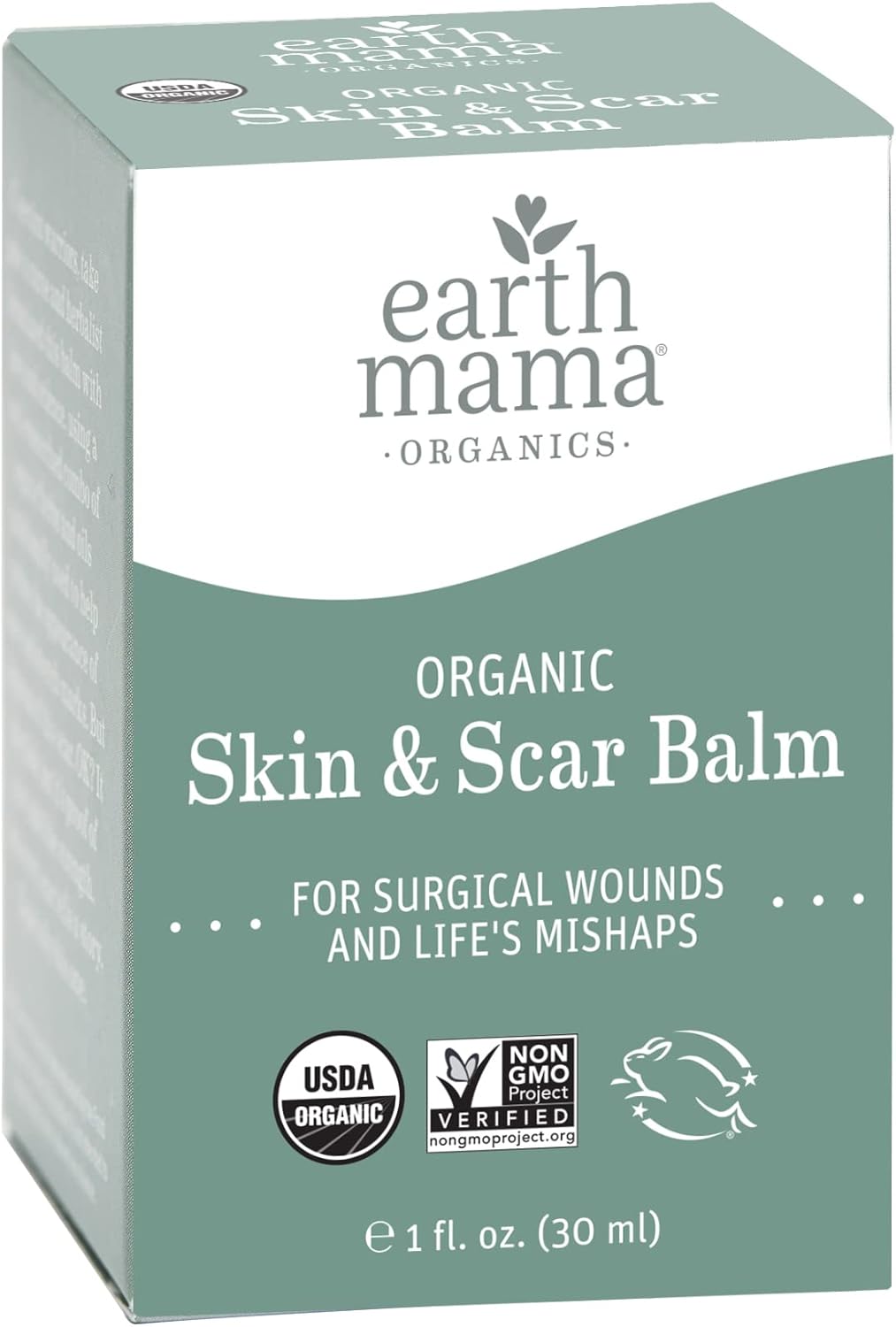 Organic Skin & Scar Balm | Reduces the Discomfort and Appearance of C-Section Scars and Pregnancy Stretch Marks, 1-Fluid Ounce