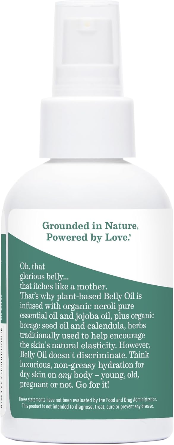 Angel Baby Natural Stretch Oil, 4-Ounce Bottle