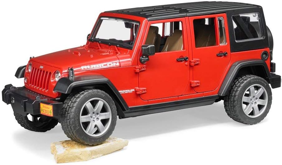 02525 Jeep Wrangler Unlimited Rubicon, Red