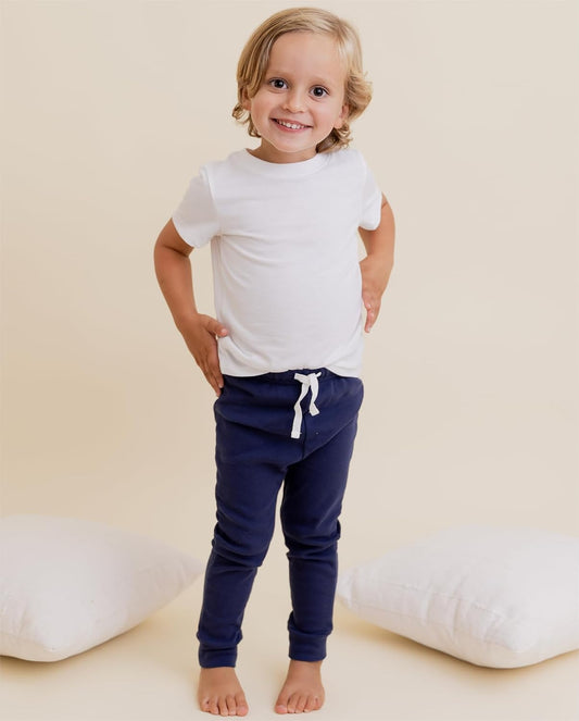 Organic Baby Pant Legging Jogger for Infant, Baby Boy, Baby Girl, Toddler