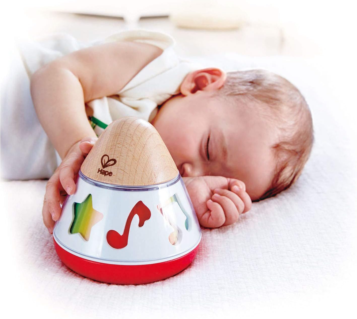 E0332 Rotating Baby Music Box, Spin & Play the Music, Battery Not Needed, 40 X 40 Cm, Multicolor