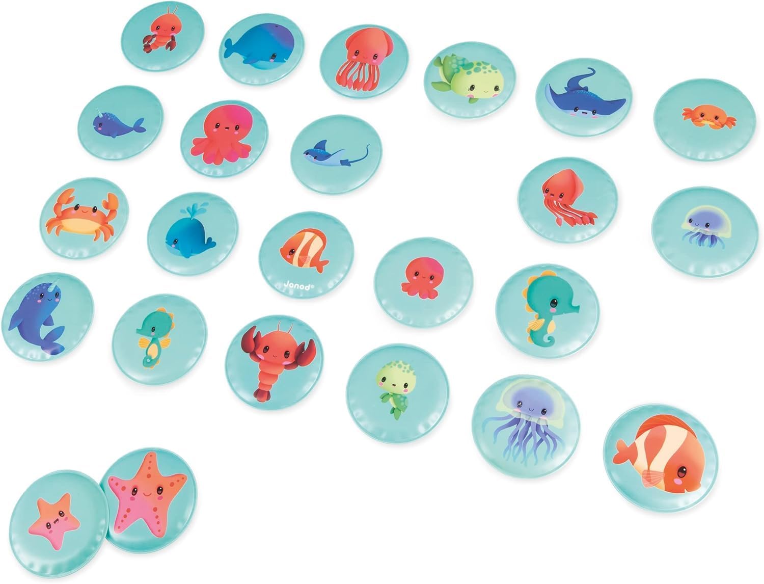 - Memory Game - Baby Animals - Bathtime Toys - Discovery and Early-Development - for Boys and Girls - from 24 Months + - Multilingual - J04723