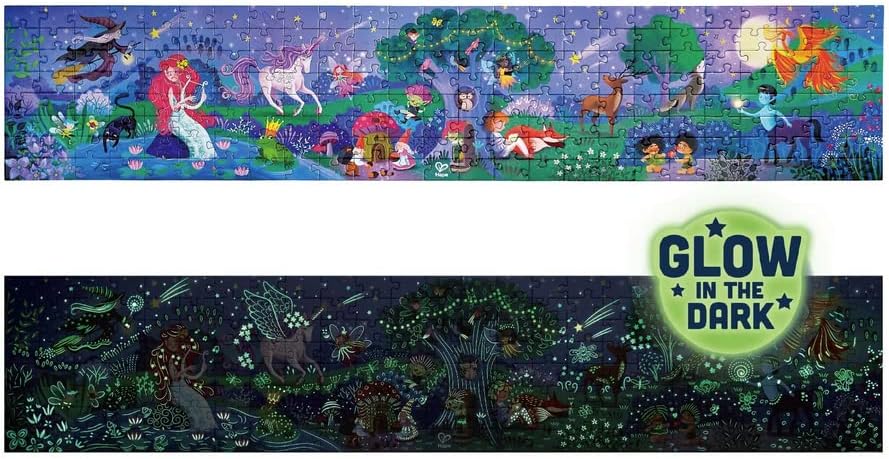 Glow in the Dark Forest of Wonders Puzzle 200 Pieces Ages 6+