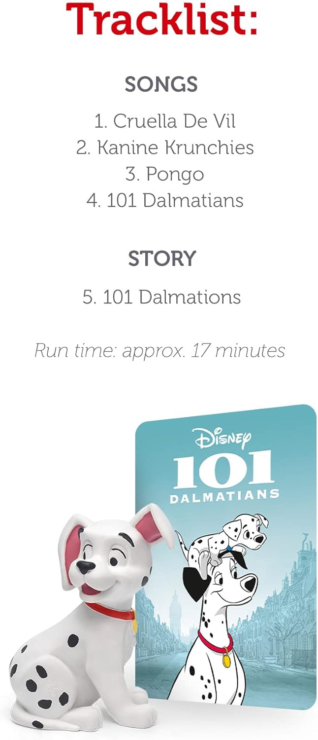 101 Dalmatians Audio Toy Figurine from Disney