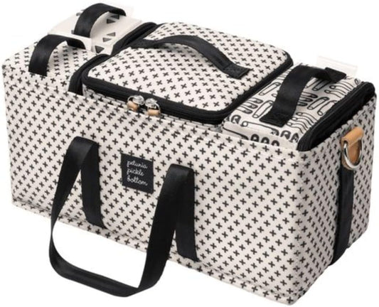 Diaper Caddy | 3-In-1 Caddy for Organization | Perfect Baby Caddy to Keep Everything Organized in Diaper Bag, Stroller, or Nursery | Machine Washable | Positive