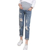 New Maternity Pants Thin Section Stomach Lift Ultra-Thin Denim Pants Pregnant Women Jeans for Pregnant Women