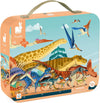 • Panoramic Dino Puzzle for Kids 6-10 Years • 100 Pieces 100 X 20 Cm • Cardboard Puzzle • Sturdy Puzzle Box and Poster • Educational Toys Gift for Boys and Girls • J02540