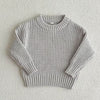 Kids Boys Knit Pullover Children Winter Clothes Boys Cotton Oversized Sweatersuit Casual Chunky Cable Knit Baby Sweater Clothes