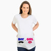 It'S a Girl Maternity plus Size Tees Tops Summer Pregnant Maternity T-Shirt Short Sleeve Casual Pregnancy Clothes Funny Clothing