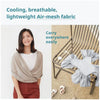 Front - Carry Baby Wrap Carrier - Breathable Air - Mesh Fabric, Easy to Wear