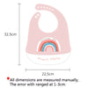 Baby Bibs Waterproof Silicone Feeding Adjustable Animal Pattern Baby Saliva Towel Aprons Baby Bibs Burp Cloths Bandana Dropship