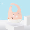 Baby Bibs Waterproof Silicone Feeding Adjustable Animal Pattern Baby Saliva Towel Aprons Baby Bibs Burp Cloths Bandana Dropship