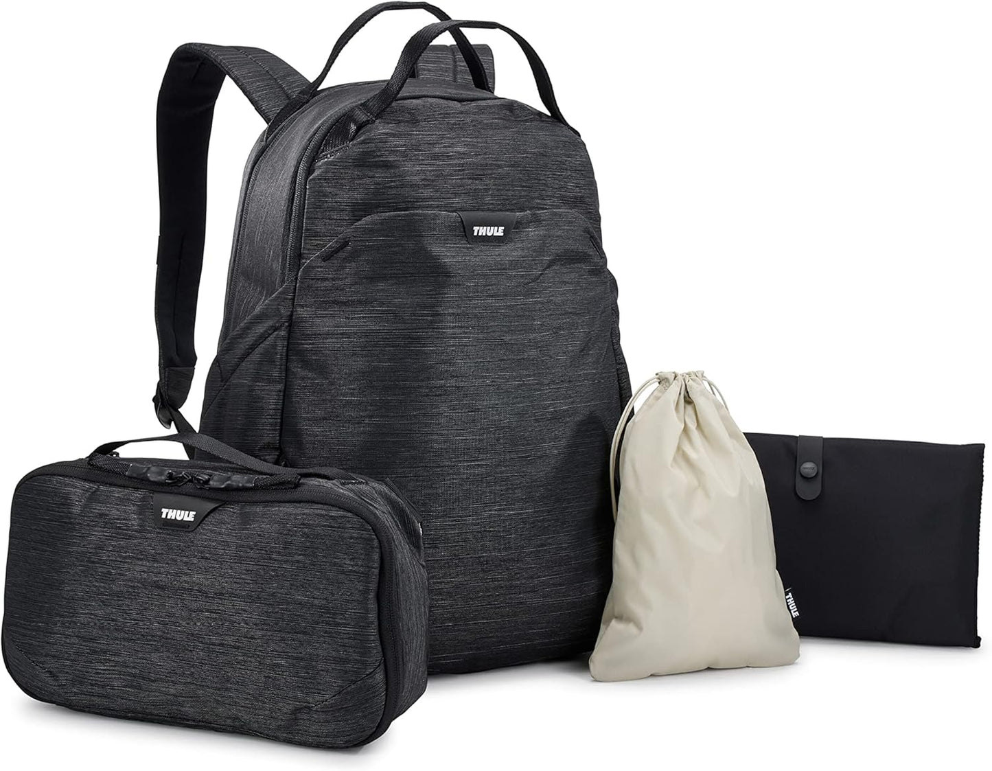Changing Backpack - Diaper Bag Backpack - Maternity Backpack - Baby Bag with Shoulder Straps - Travel Diaper Backpack Black
