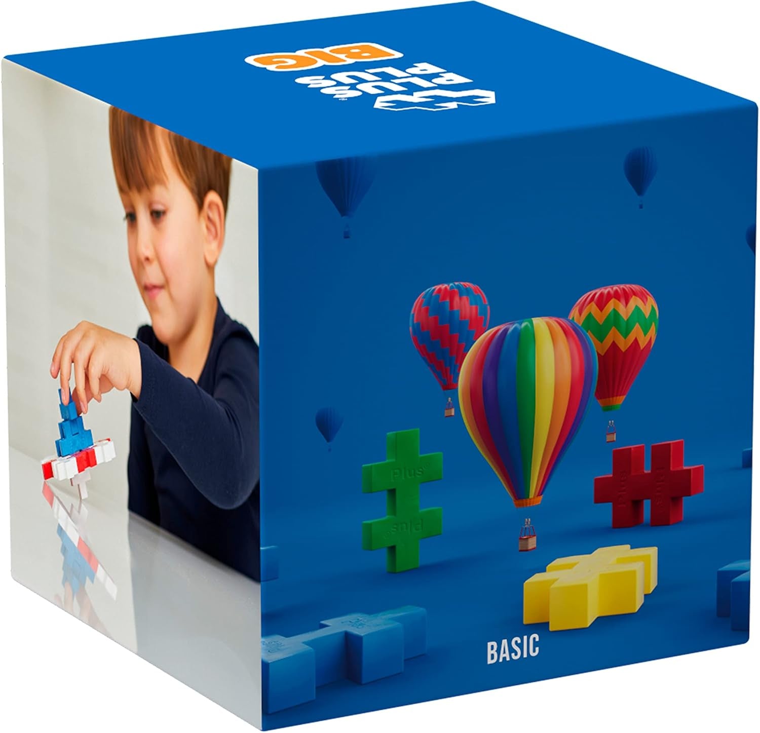 - Big Basic Mix - 100 Pieces - Interlocking Building Blocks and Construction Set - STEM Toy for Kids - Age 1 to 6 Years - P3210