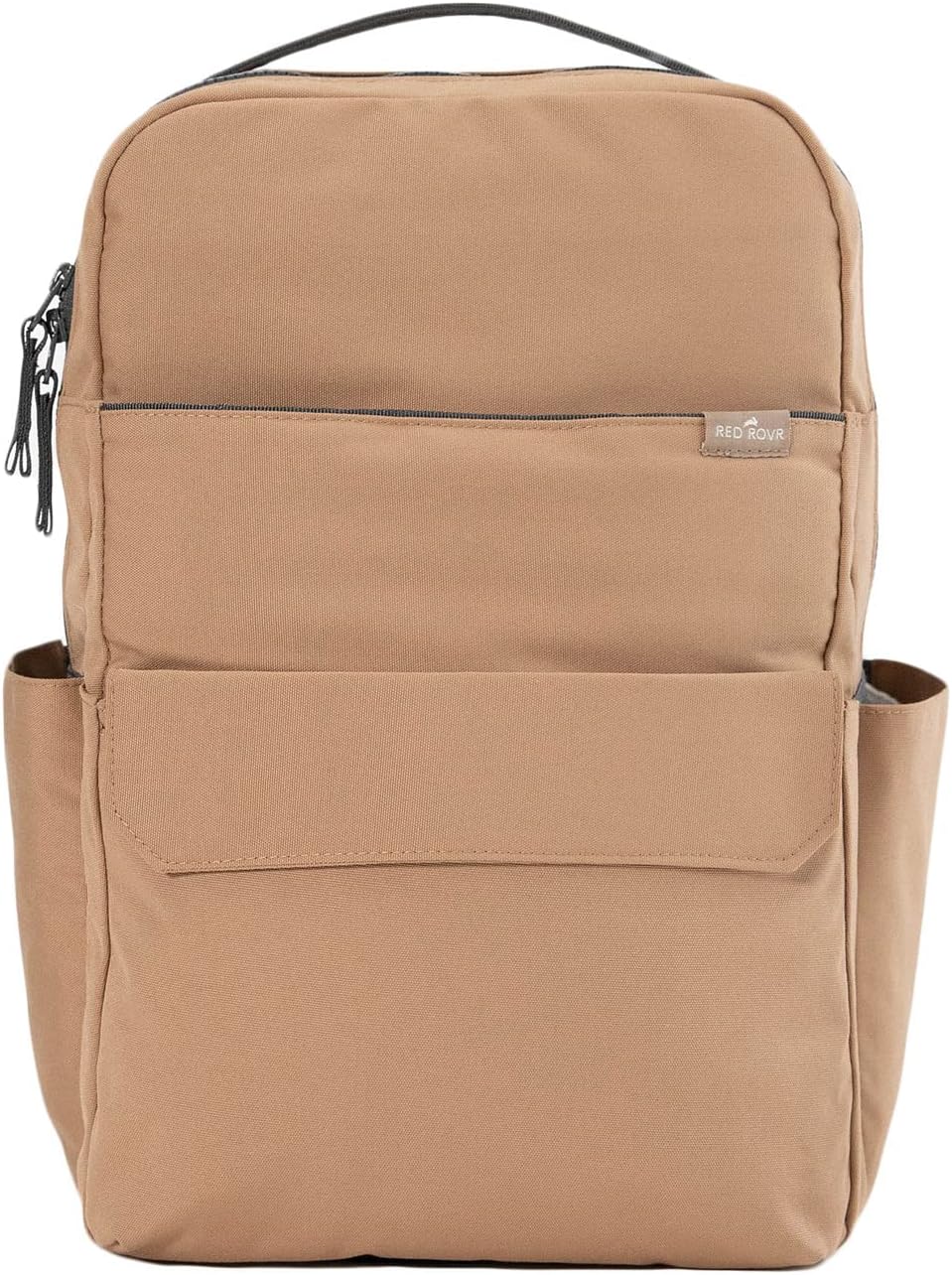 Roo Lightweight 1 LB Diaper Bag Backpack | 11 Organizational Pockets| Durable & Water-Resistant (Toffee)