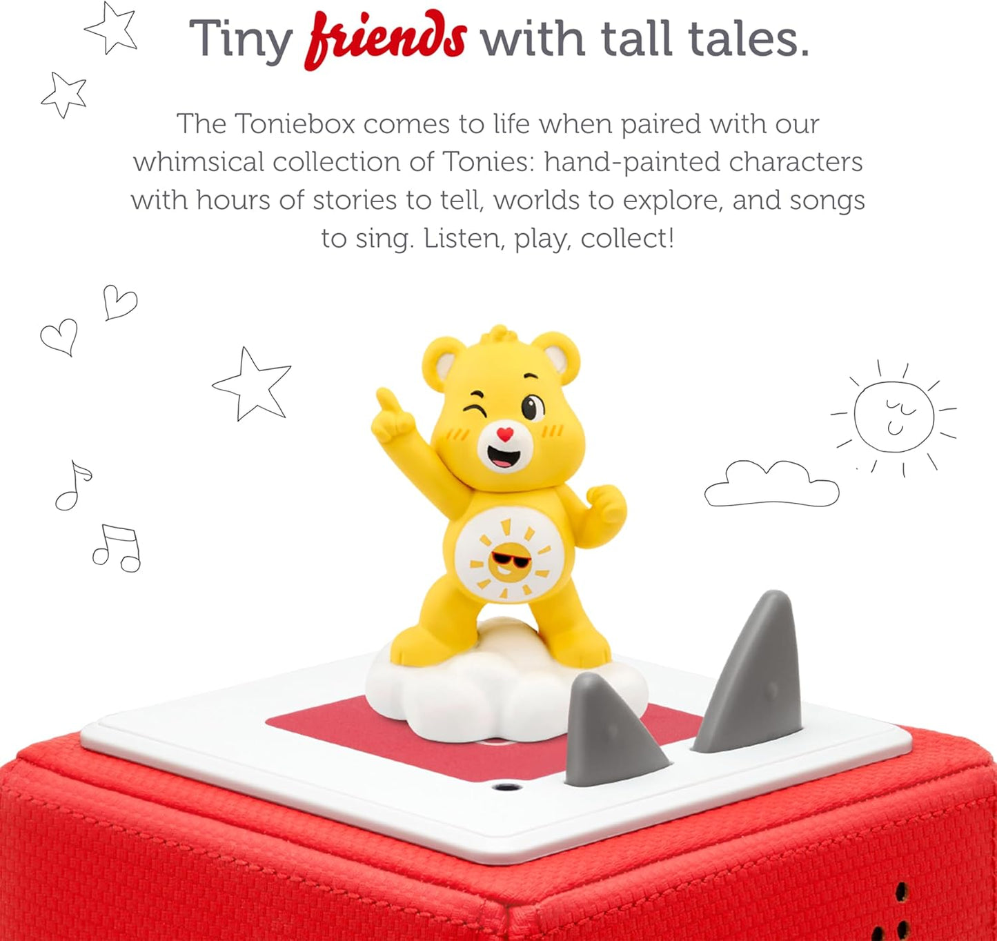 Funshine Bear Audio Toy Figurine from Care Bears
