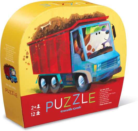 (New Feb) Croc Creek 12Pc Mini Puzzle Go Big Dog (Unit 2)