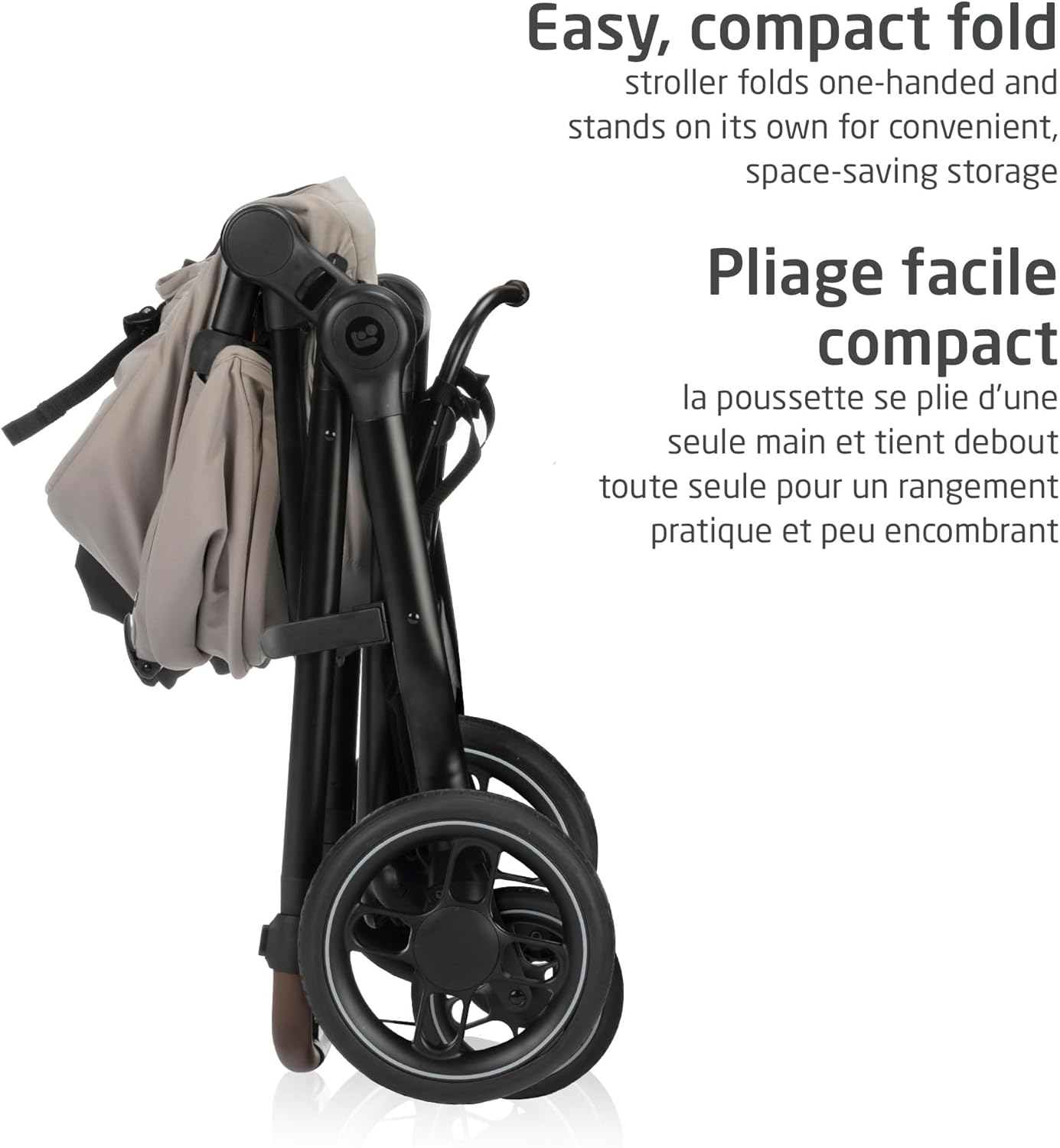 New Generation Zelia Luxe 5-In-1 Modular Travel System, Carriage Mode, Reversible Toddler Seat, Mico Infant Car Seat (Included), Enhanced All-Terrain Wheels, Use from Birth – New Hope Tan