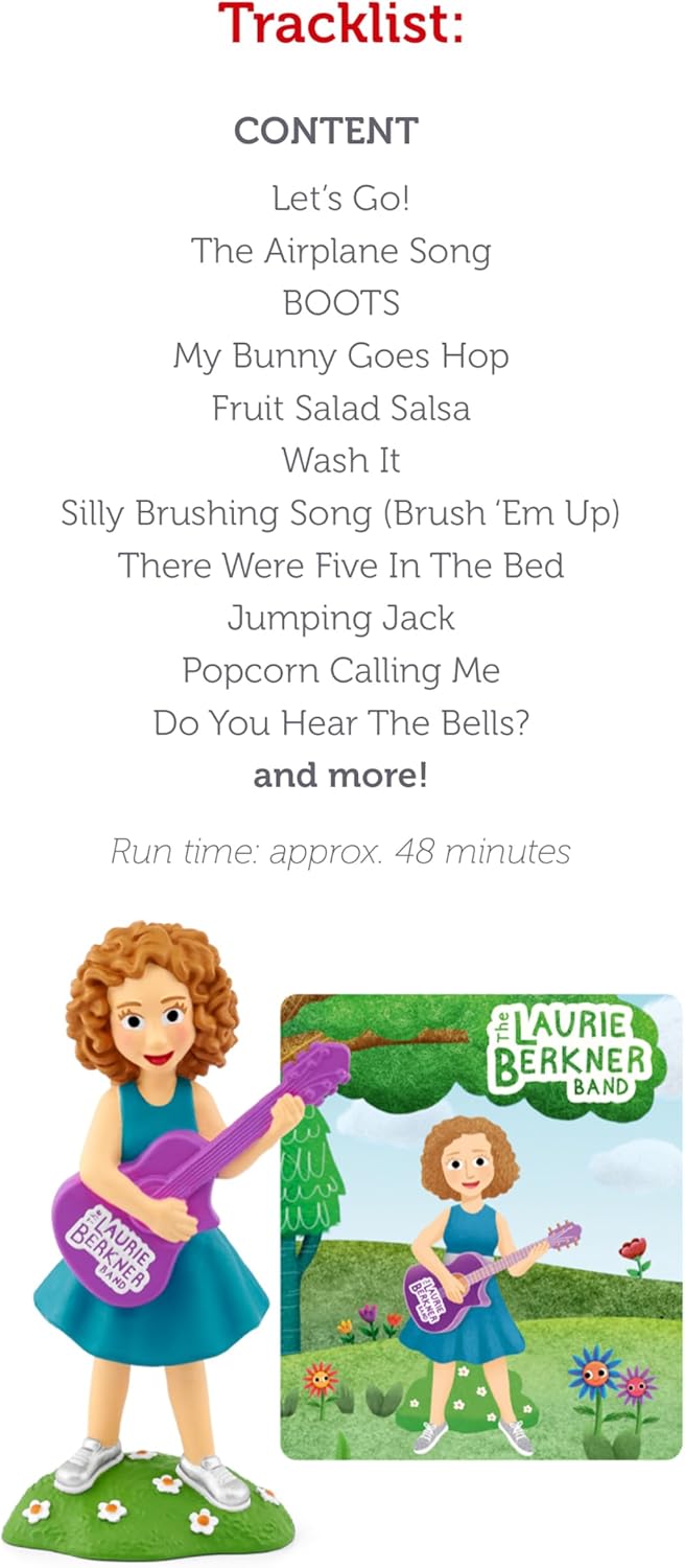 Laurie Berkner 2 Audio Toy Figurine