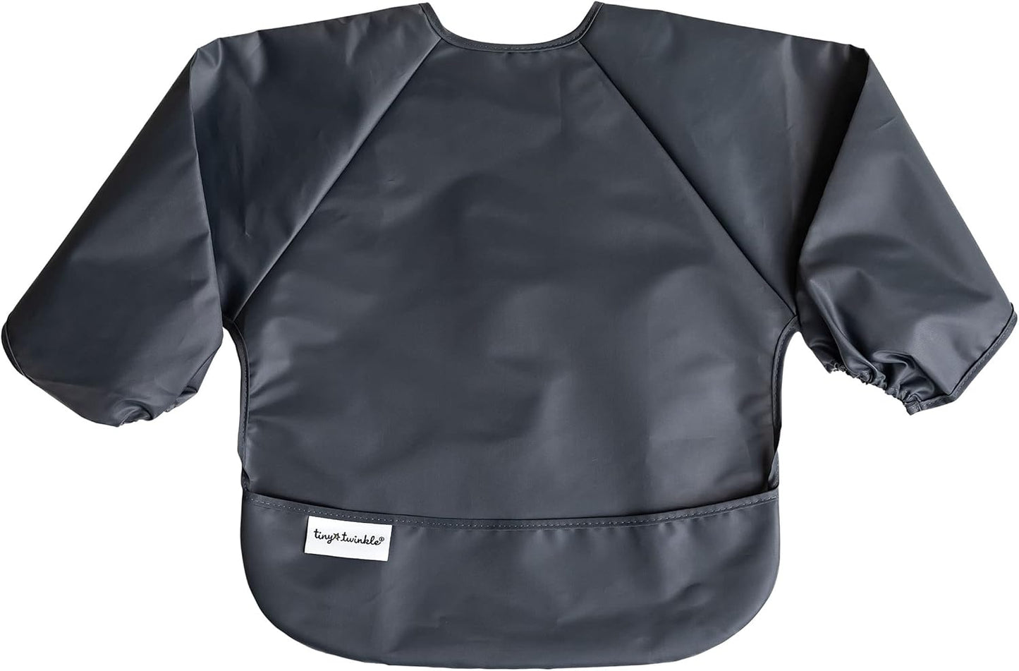 Mess Proof Baby Bib, 2 Pack Long Sleeve Bib Outfit, Waterproof Bibs for Toddlers, Machine Washable, Tug Proof