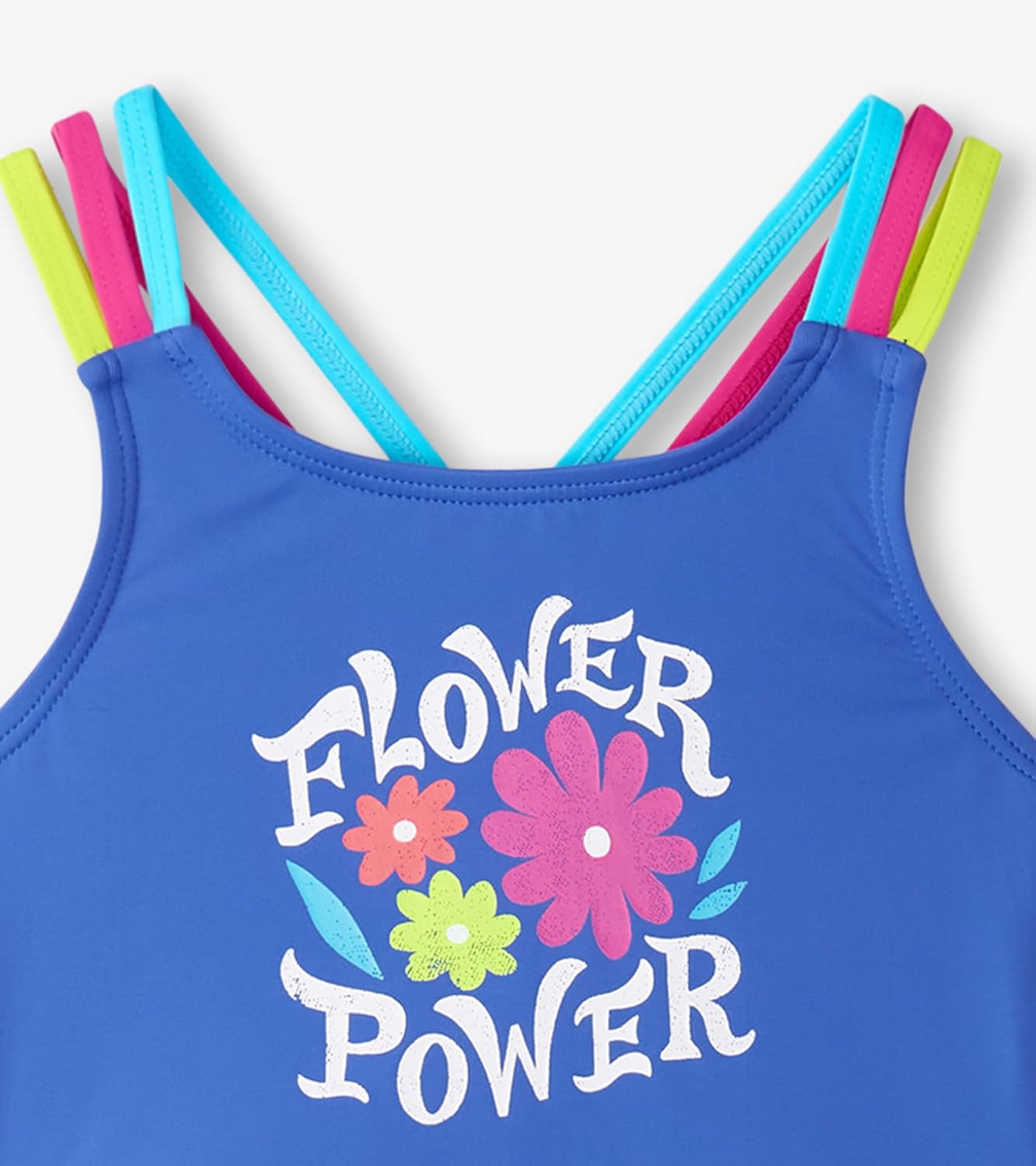 Girls Two Piece Short Swimsuit