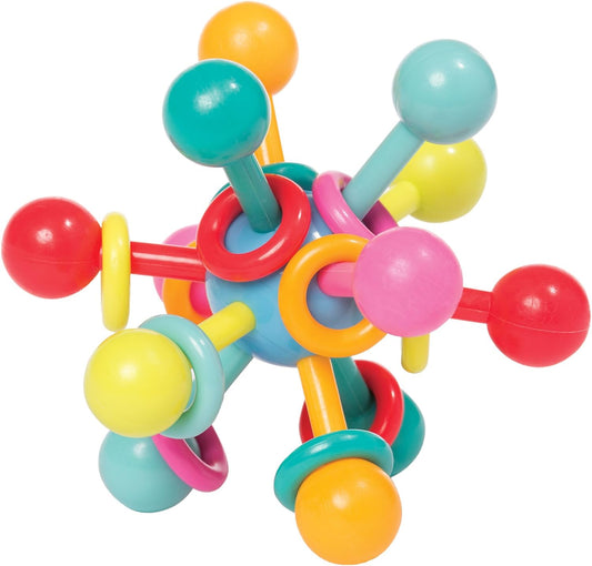 Atom Rattle & Teether Grasping Activity Baby Toy