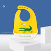 Baby Bibs Waterproof Silicone Feeding Adjustable Animal Pattern Baby Saliva Towel Aprons Baby Bibs Burp Cloths Bandana Dropship
