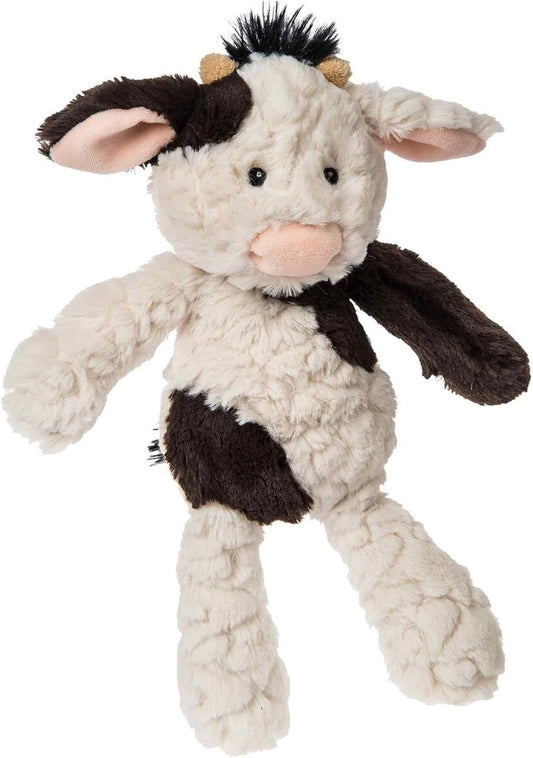 - Putty Nursery Stuffed Plush Animal Toy - Soft, Huggable Plushie for Babies, Toddlers, & Kids - Cow 11"