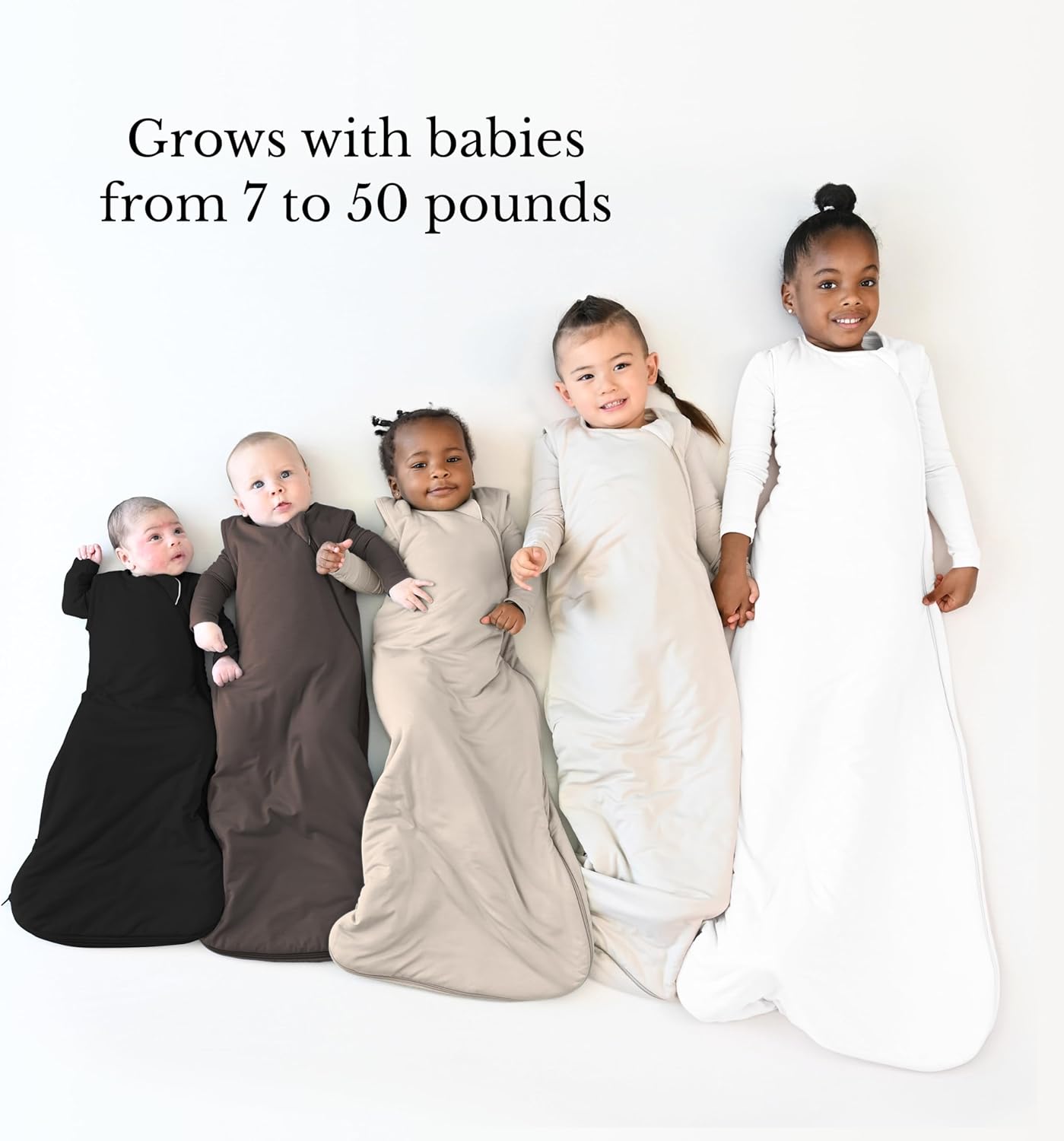 Unisex Rayon of Bamboo Sleeping Bag for Babies and Toddlers, 1.0 Tog