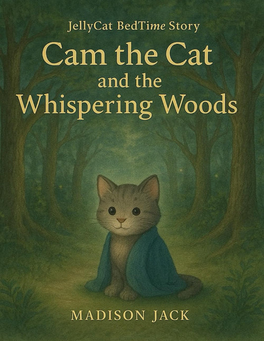 Jellycat Bedtime Story: Cam the Cat and the Whispering Woods || Short Bedtime Stories || Read Aloud Stories