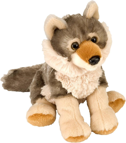 Wolf Plush, Stuffed Animal, Plush Toy, Gifts for Kids, Cuddlekins 8 Inches