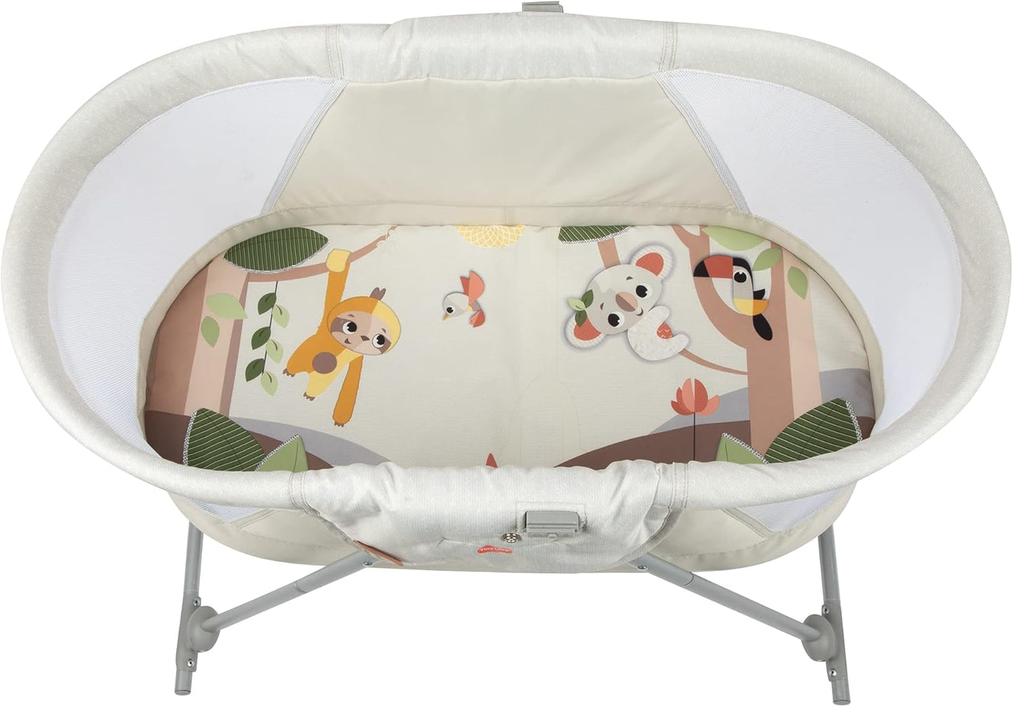 2-In-1 Take along Deluxe Bassinet, White