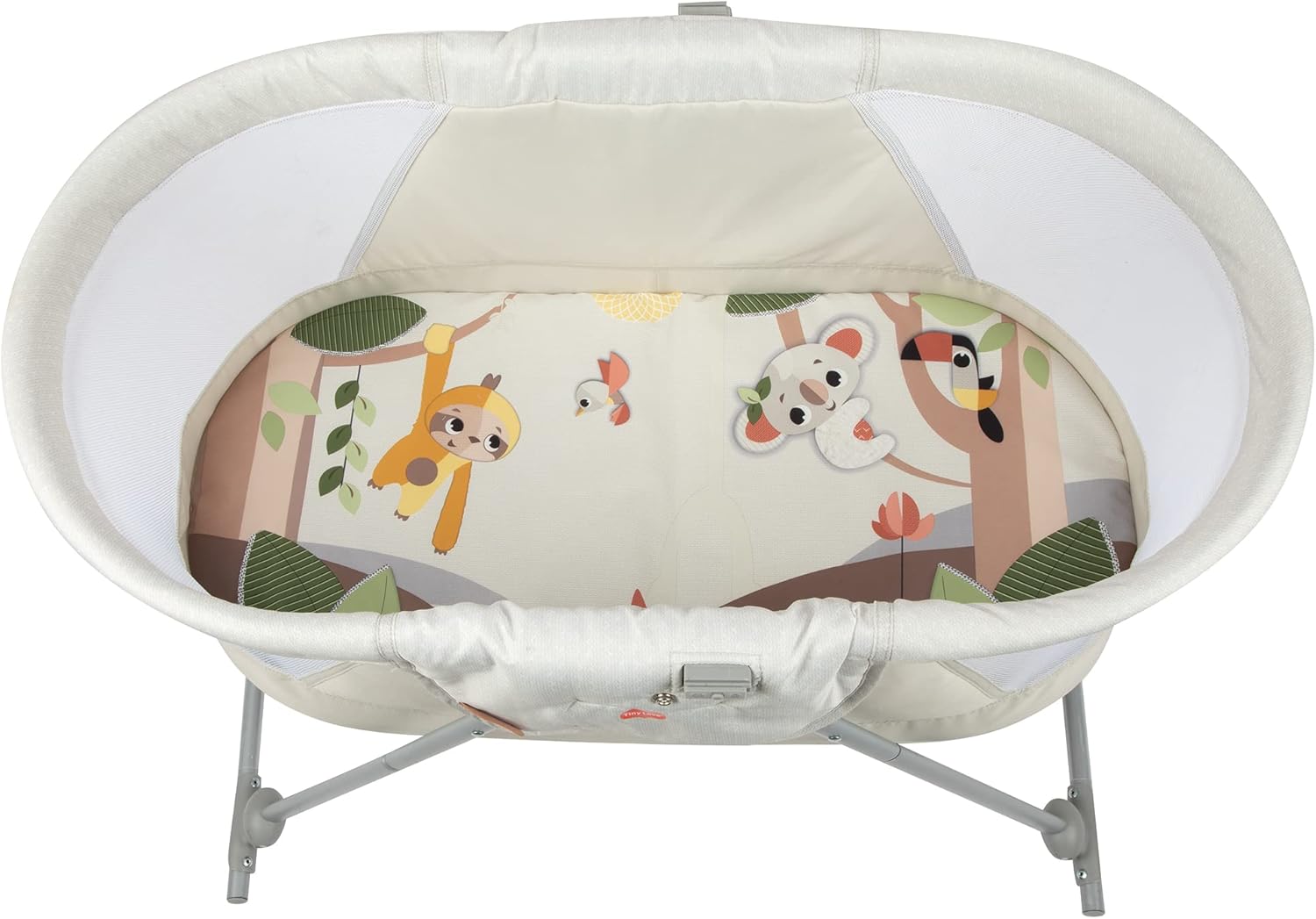 2-In-1 Take along Deluxe Bassinet, White
