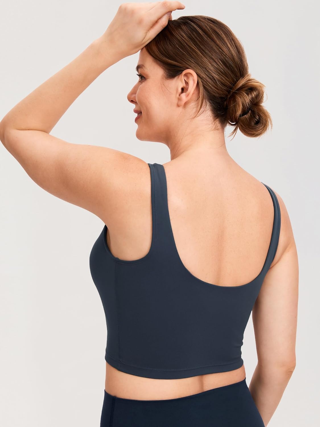 Women'S Nursing Bras Longline Sports Breastfeeding Bra V Neck Sleeveless Tank Top with Built in Bra