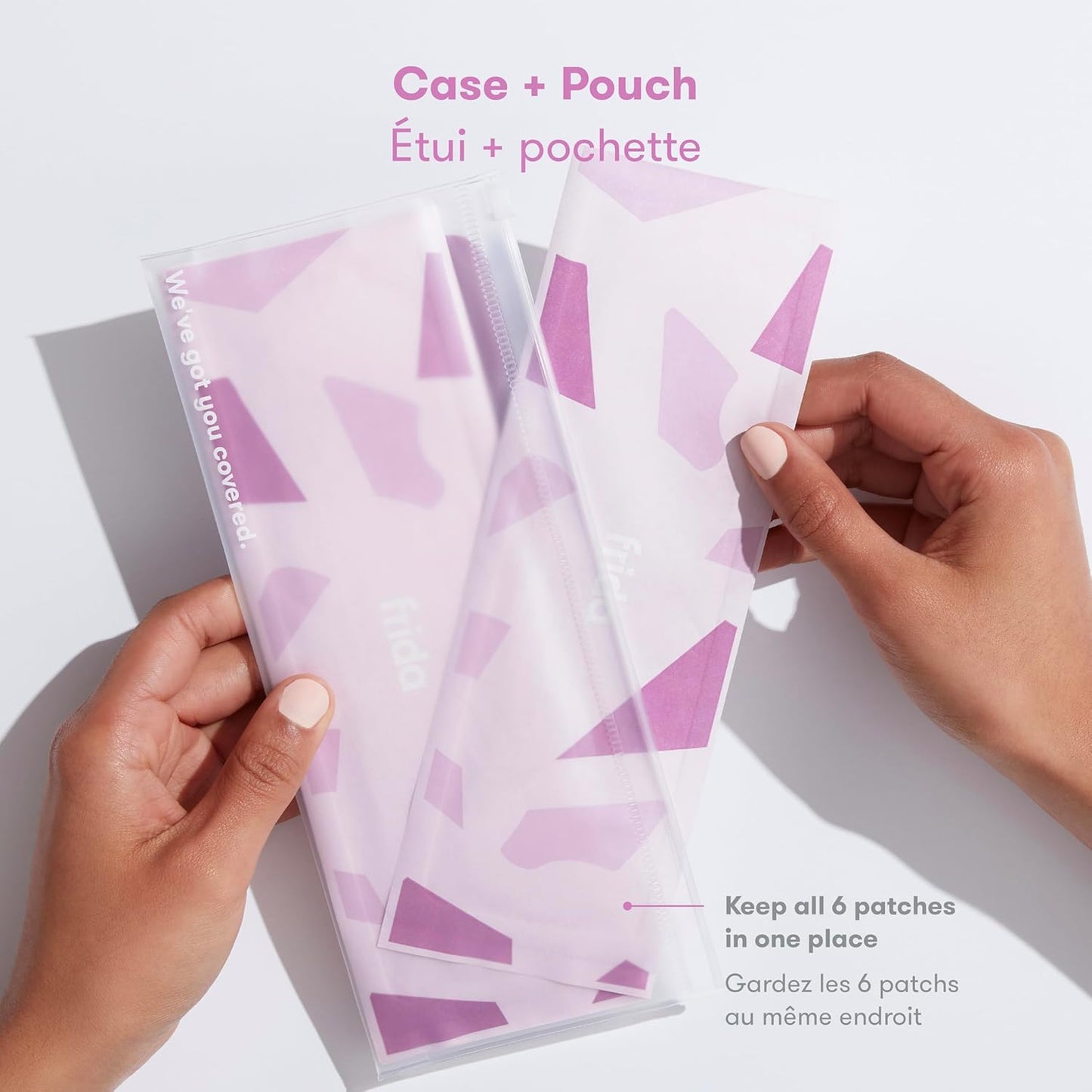 C-Section Silicone Strips, C-Section Recovery Must Have Scar Patches, Reusable Medical Grade Treatment for Keloid Scars, Includes Case & Pouch