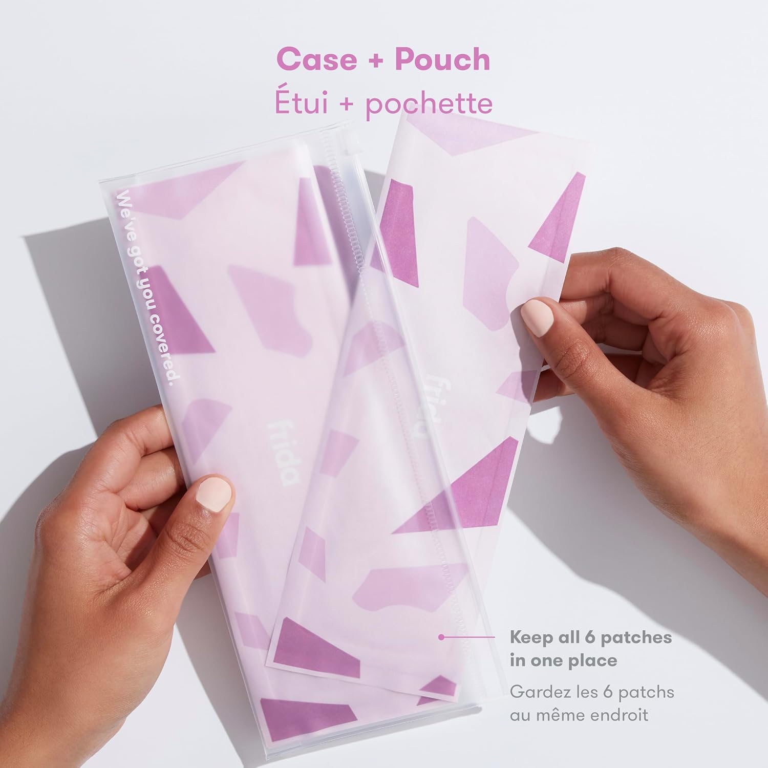 C-Section Silicone Strips, C-Section Recovery Must Have Scar Patches, Reusable Medical Grade Treatment for Keloid Scars, Includes Case & Pouch