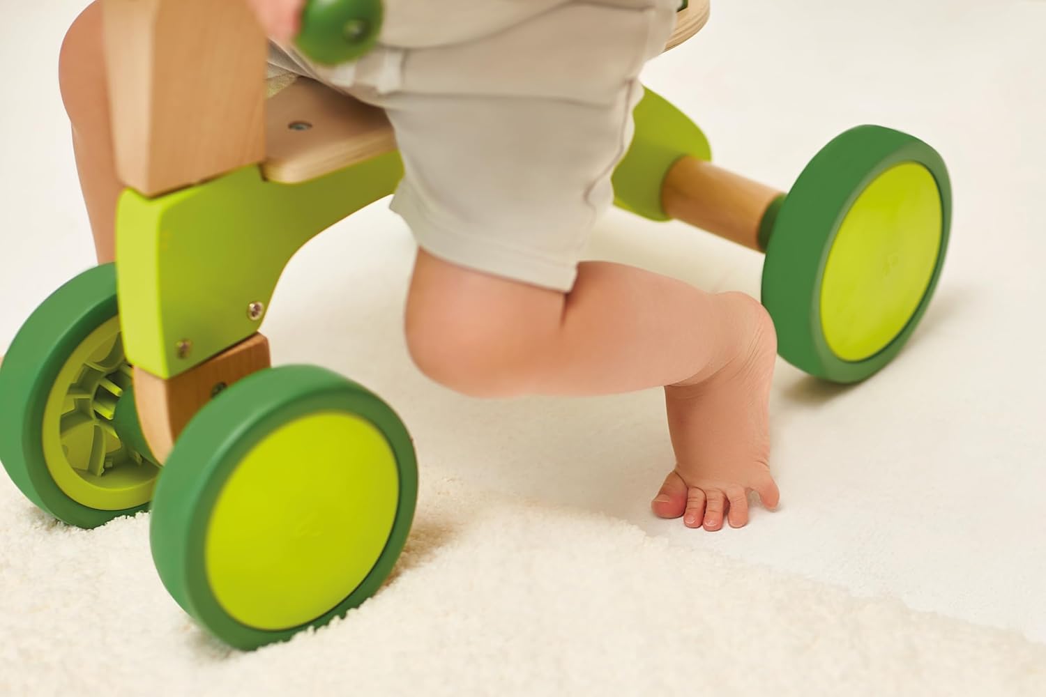 Scoot around Kid'S Wooden Ride on Balance Bike