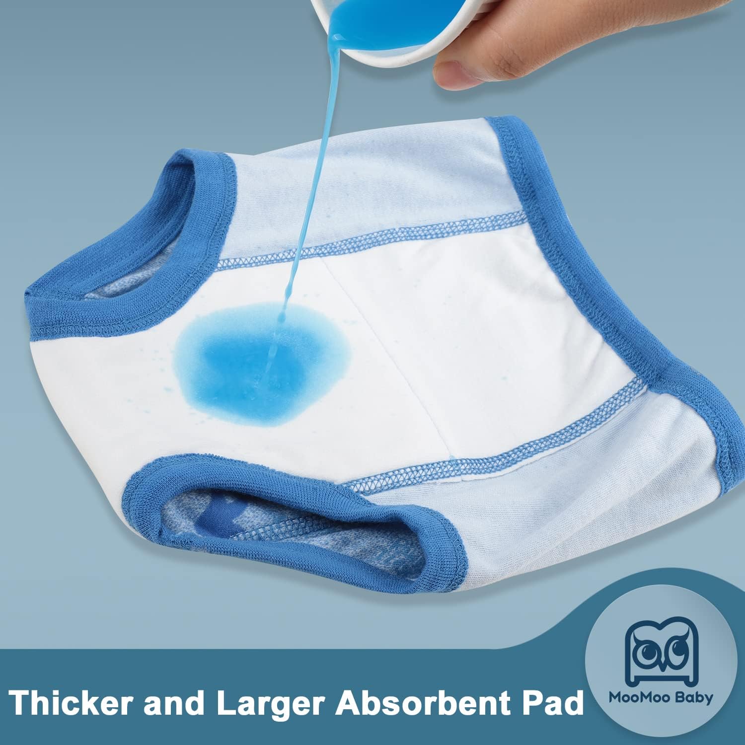 Training Pants Customized Toddler Training Underwear for Baby Girl and Boy 6 Layers