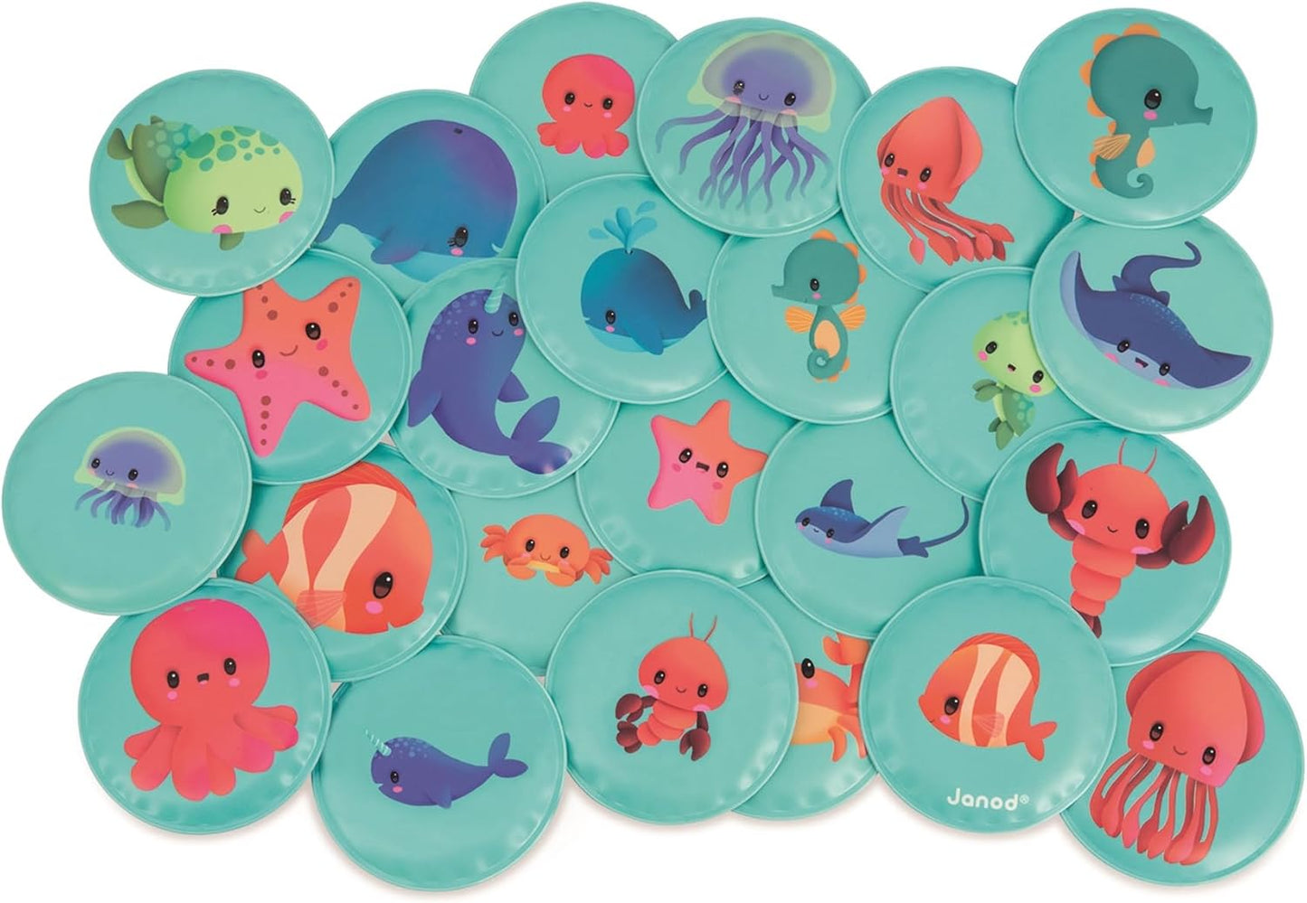 - Memory Game - Baby Animals - Bathtime Toys - Discovery and Early-Development - for Boys and Girls - from 24 Months + - Multilingual - J04723