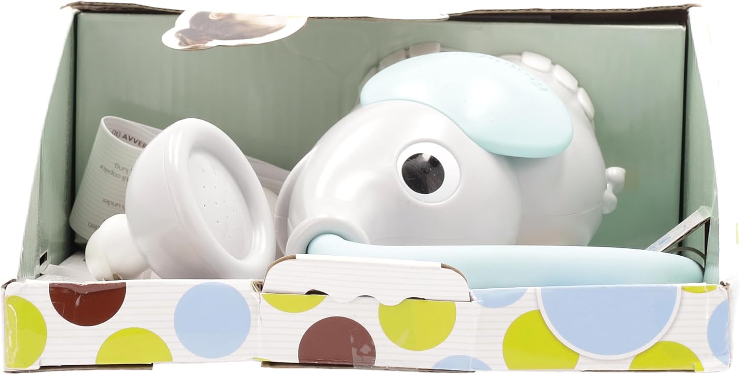 - Elephant Baby Bath Shower Head - Teal - Suitable for Newborns, Infants, and Toddlers - Can Be Used as a Bath Toy - Compact and Portable - from Birth – 40212