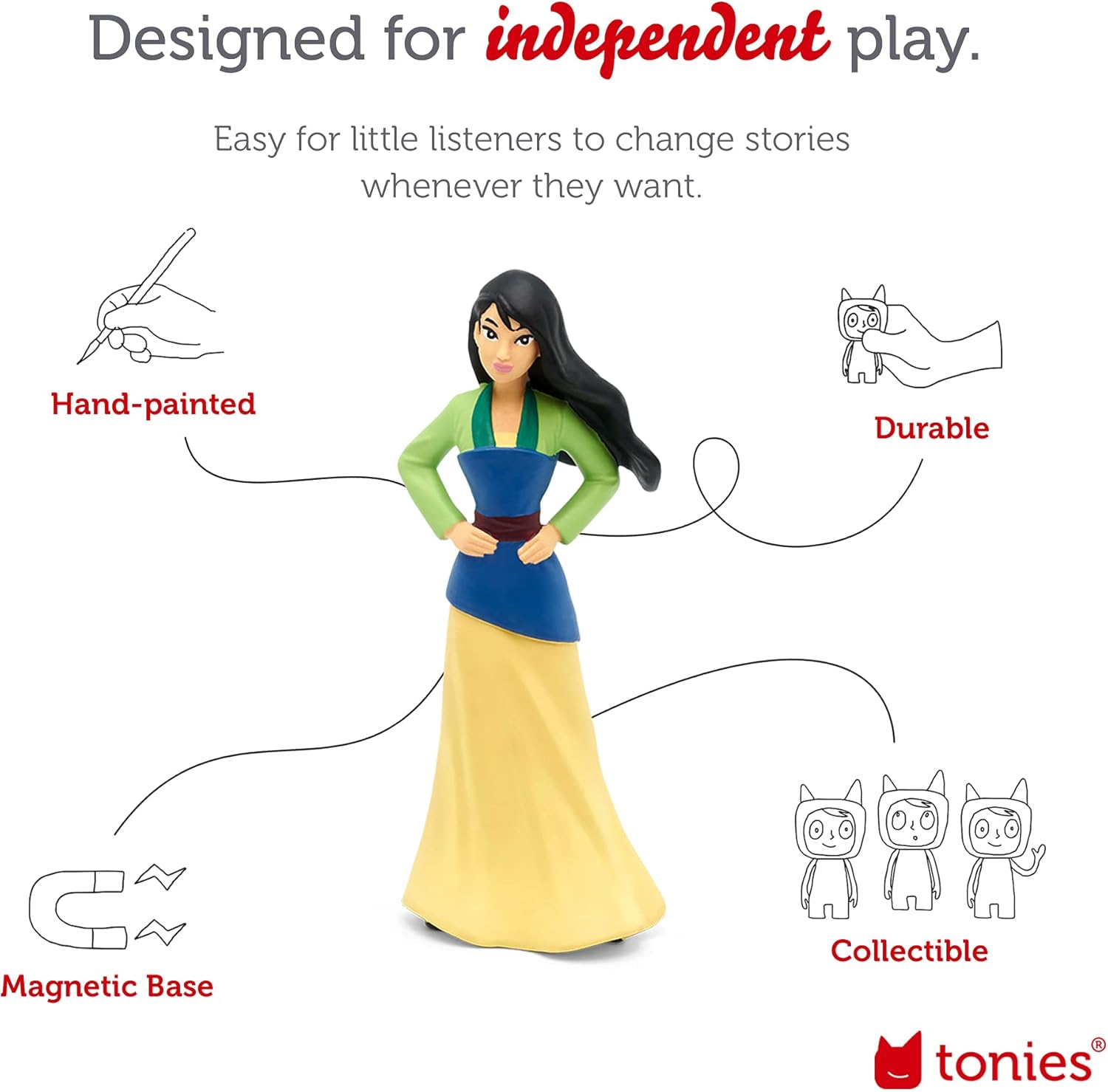 Mulan Audio Play Character from Disney [English]