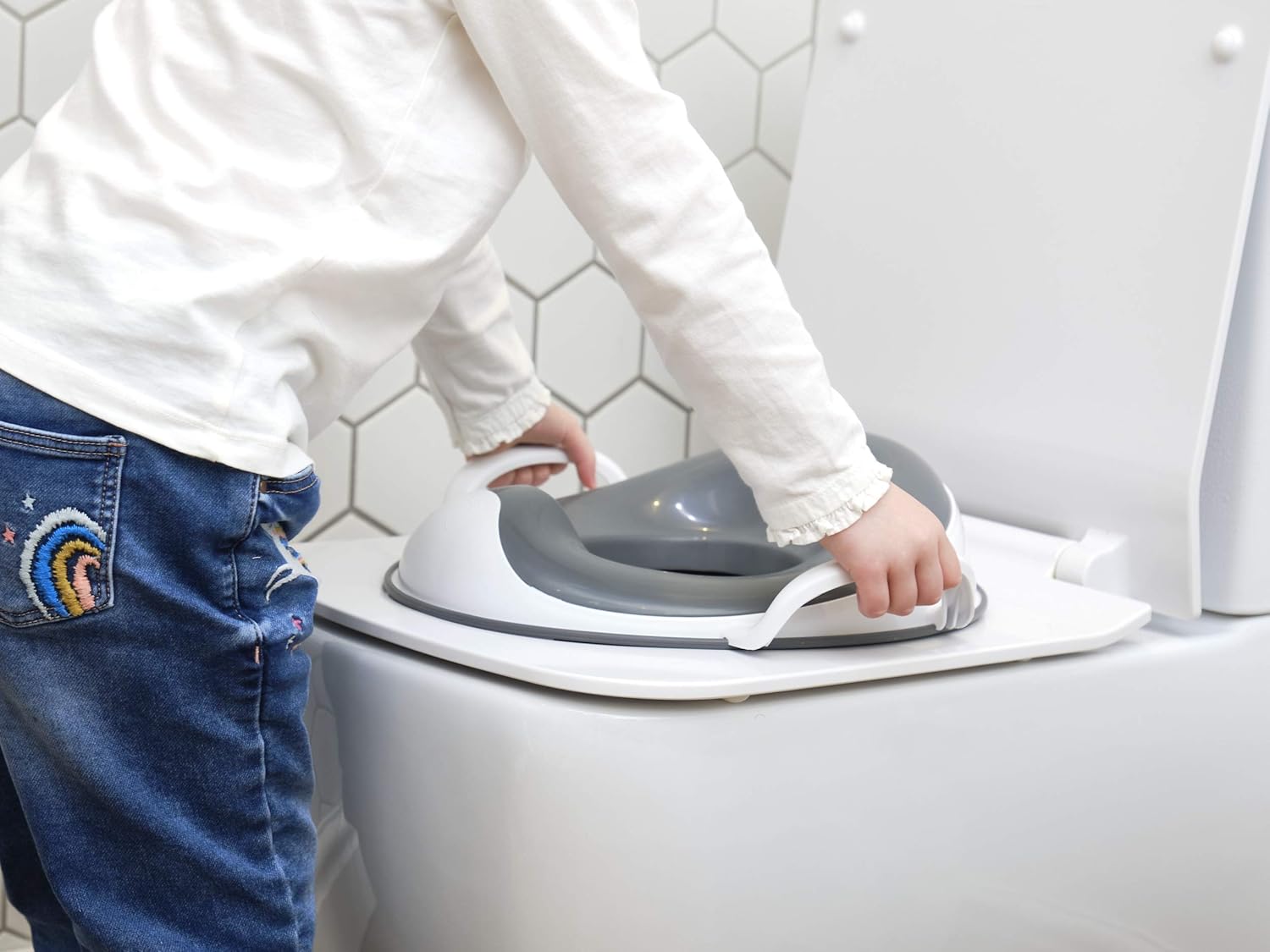 Wee Pod Toilet Trainer, Galactic Grey