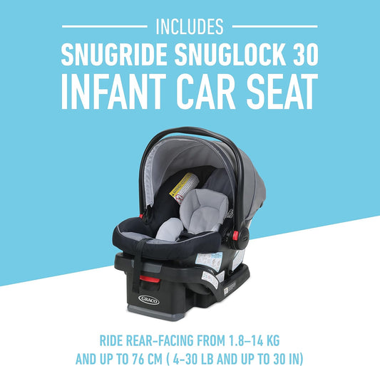 Fastaction Jogger LX Travel System, Stroller and Car Seat, Mansfield