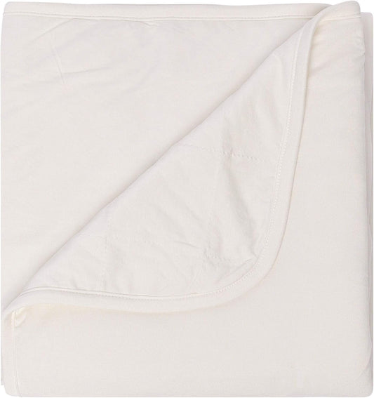 Baby Blankets - Made from Soft Bamboo Rayon Material to Keep Your Little Ones Cozy and Warm - Solid 1.0 Tog (One Size, Cloud)