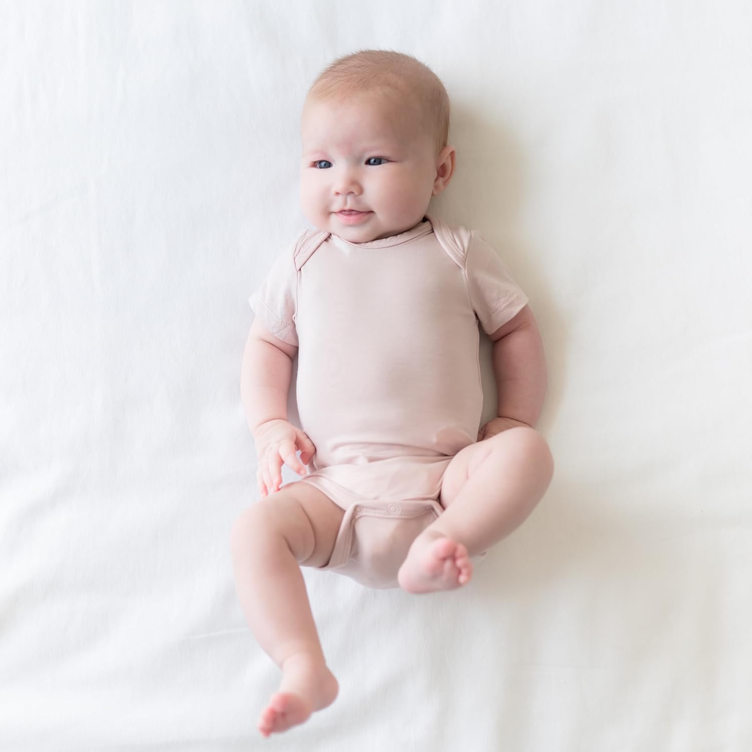 Soft Bamboo Rayon Short Sleeve Bodysuits Available in a Rainbow of Colours