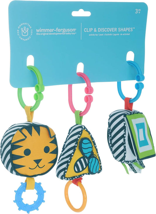Wimmer-Ferguson Clip and Discover Shapes Travel Activity Set