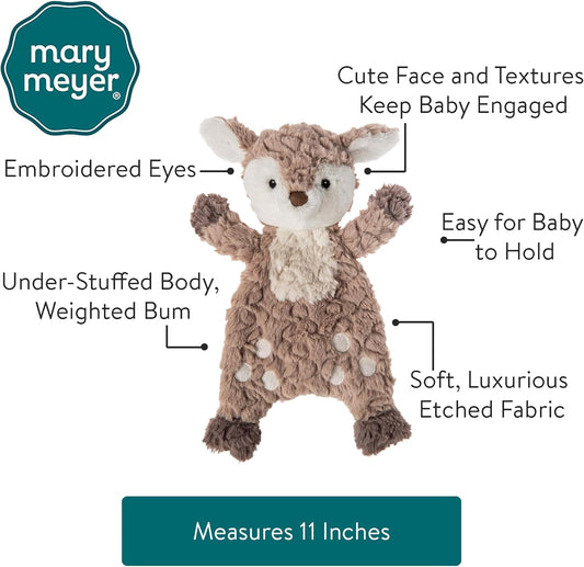- Putty Nursery Animal Toy - Soft and Huggable Stuffed Animal for Kids and Toddlers - Lovey Fawn 11"