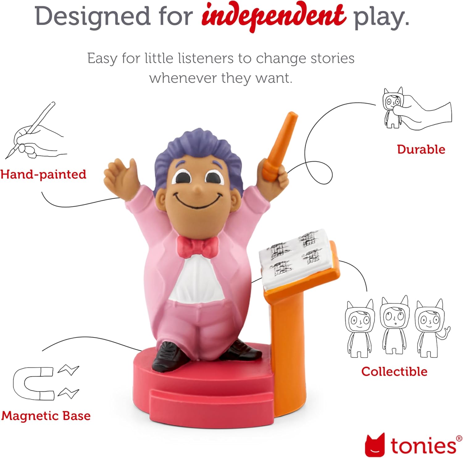 Maestro Audio Toy Figurine Classical Music Featuring London Symphony Orchestra