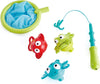 Double Fun Fishing Set | Jumping Sea Creatures with Net & Detachable Fishing Pole Handle